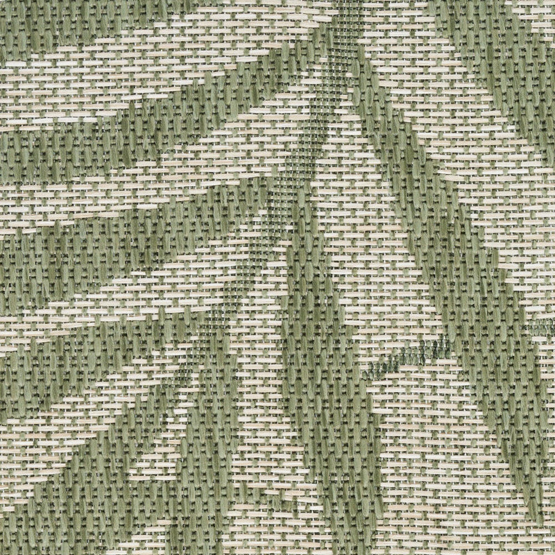 Nourison Garden Oasis GOA01 Ivory Green Outdoor Rug