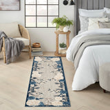 Nourison Aloha ALH32 Blue Grey Outdoor Rug