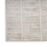 Nourison Serenity Home SRH05 Light Grey Modern Indoor Rug