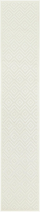 Nourison Versatile NRV01 Ivory White Modern Rug