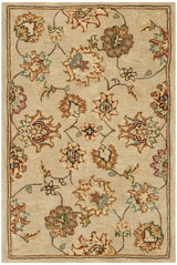 N N 2000 Beige Traditional Indoor Rug