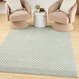 Nourison Care Free CAF02 Green Modern Indoor Rug