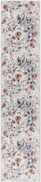 Nourison Home NWB01 Nourison Washables Ivory Pink Vintage Indoor Rug