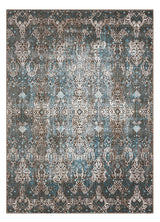 Nourison Karma KRM04 Blue Vintage Indoor Rug