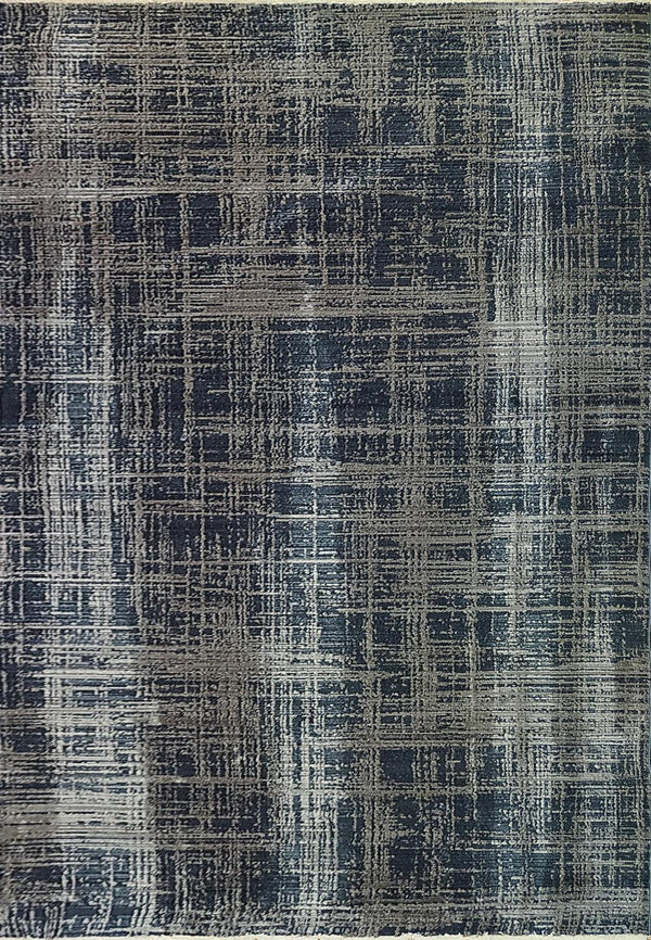 UNIQUE 4050-950 GREY NAVY - Modern Rug Importers