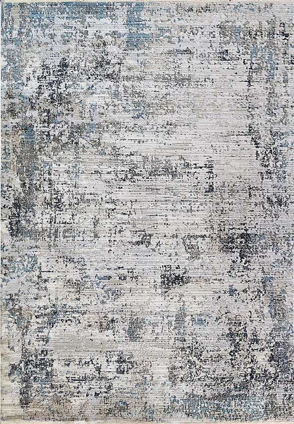 UNIQUE 4054-590 BLUE GREY - Modern Rug Importers