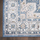 Nourison Vintage Home VNH04 Ivory Blue Bohemian Indoor Rug