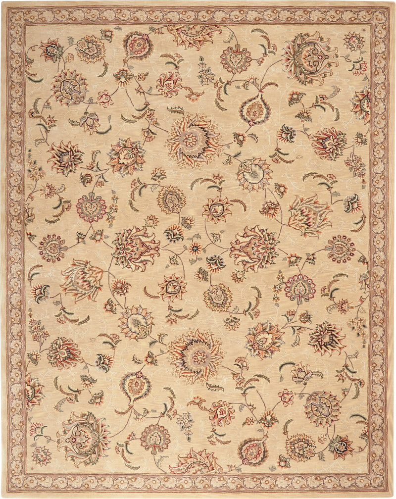 N N 2000 Beige Traditional Indoor Rug