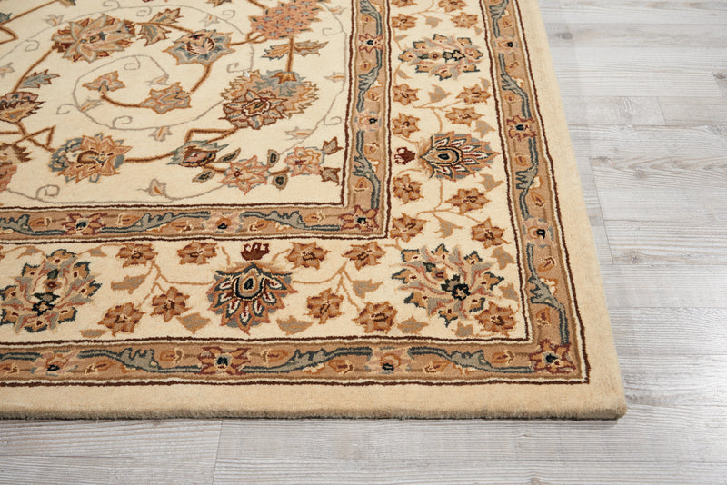 N N 2000 Ivory Traditional Indoor Rug