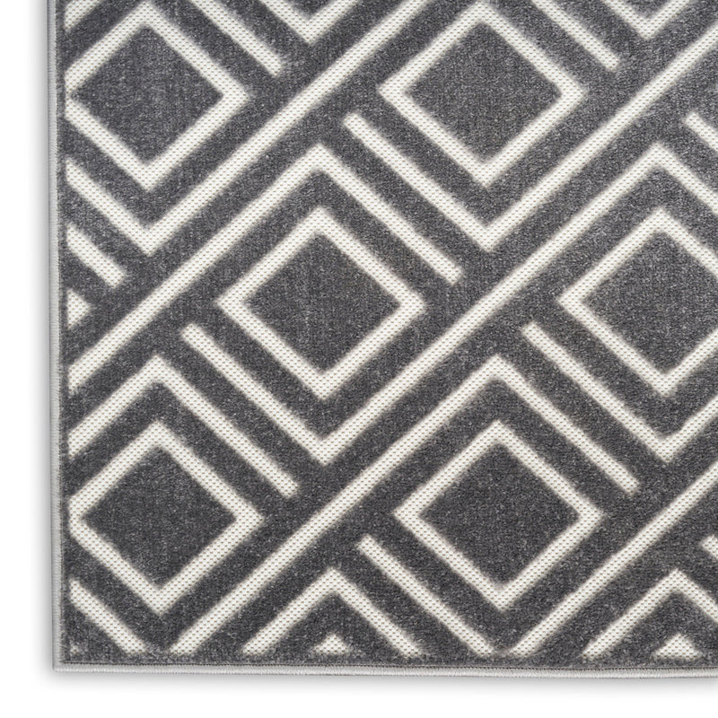 Nourison Care Free CAF03 Grey Modern Indoor Rug