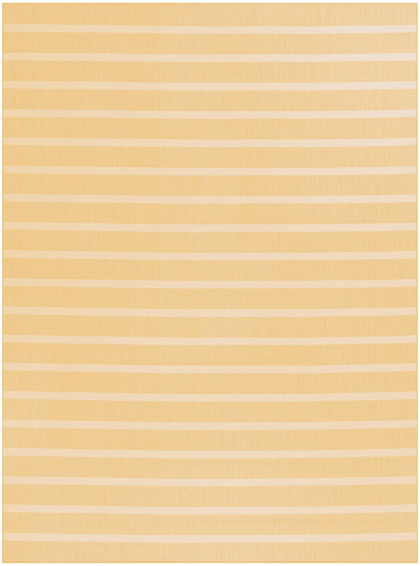 Nourison Positano POS03 Yellow Ivory Modern Rug