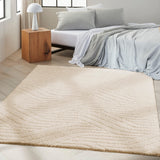 Calvin Klein Surfaces SFC01 Beige Shag Indoor Rug