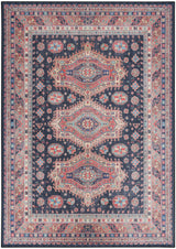 Nourison Vintage Home VNH03 Navy Bohemian Indoor Rug