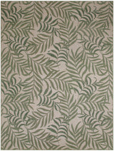 Nourison Garden Oasis GOA01 Ivory Green Outdoor Rug