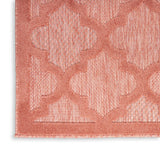 Nourison Easy Care NES01 Coral/Orange Modern Rug