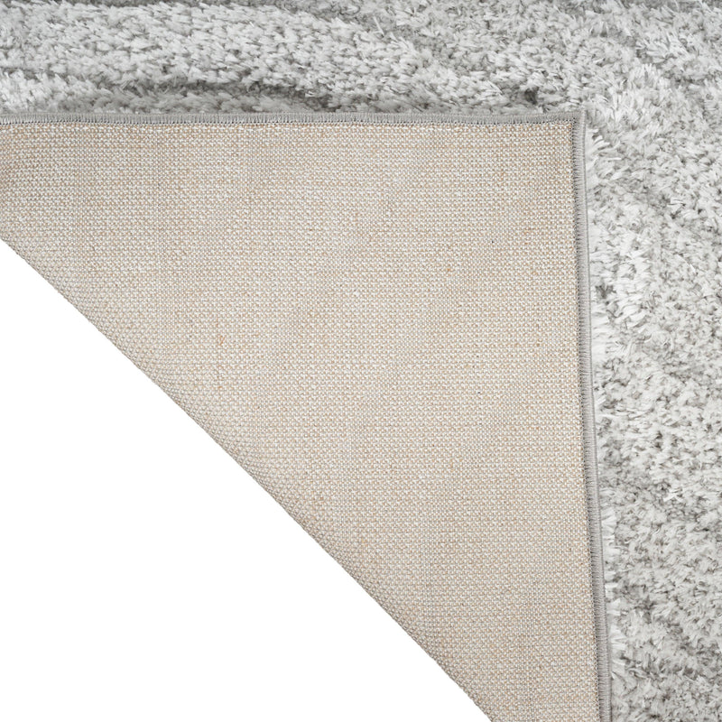 Calvin Klein SFC01 Surfaces Silver Grey Shag Indoor Rug