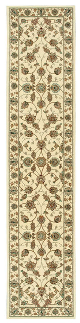 N N 2000 Ivory Traditional Indoor Rug