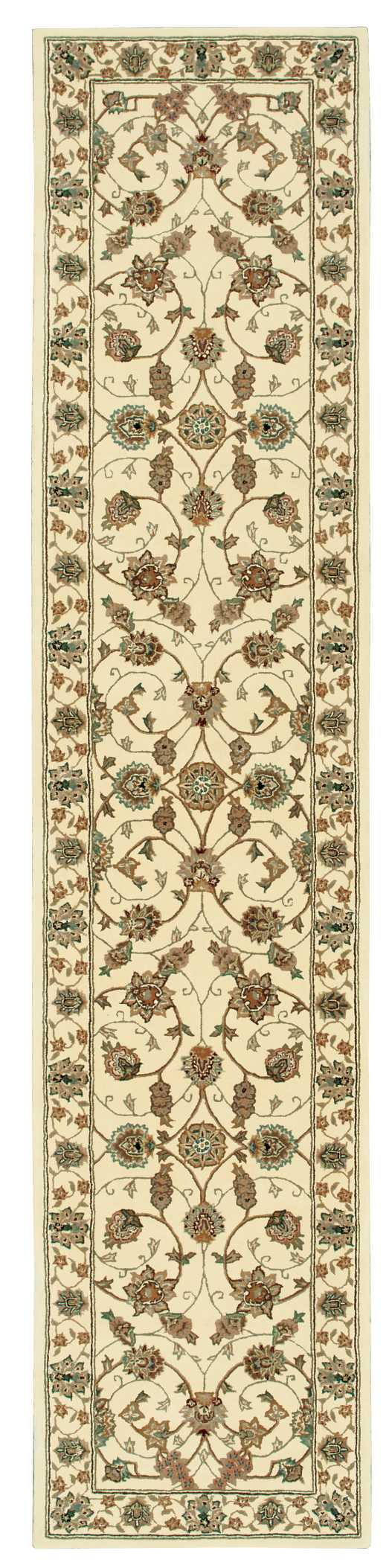 N N 2000 Ivory Traditional Indoor Rug