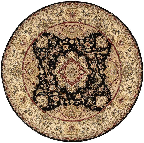 N N 2000 Black Traditional Indoor Rug