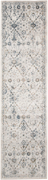 Nourison Astra Machine Washable ASW16 Ivory Blue Vintage Indoor Rug