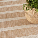 Nourison Positano POS03 Beige Ivory Modern Rug