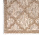 Nourison Easy Care NES01 Natural Beige Modern Rug