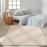 Calvin Klein Surfaces SFC01 Beige Shag Indoor Rug