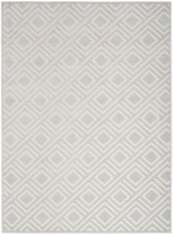 Nourison Care Free CAF03 Light Grey Modern Indoor Rug