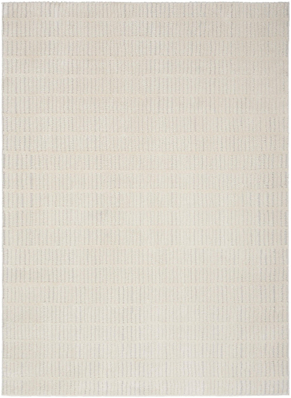 Nourison Modern Comfort MNC03 Ivory Grey Scandinavian Indoor Rug