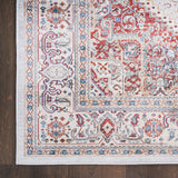 Nourison Vintage Home VNH01 Ivory Red Bohemian Indoor Rug