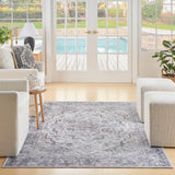 Nicole Curtis SR101 Machine Washable Series Ivory Beige Vintage Indoor Rug