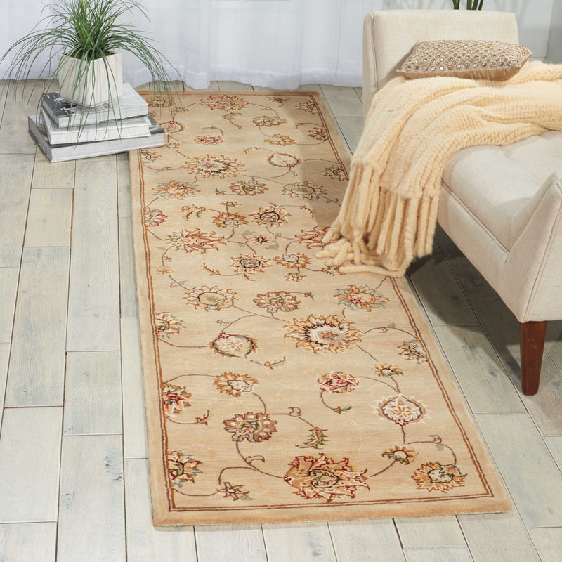 N N 2000 Beige Traditional Indoor Rug