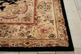 N N 2000 Black Traditional Indoor Rug