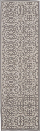 Nourison Jubilant JUB06 Ivory Grey Farmhouse Indoor Rug