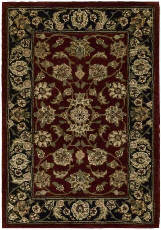 NN 2000 Burgundy Traditional Indoor Rug