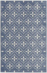 Nourison Nourison Essentials NRE04 Blue Ivory Modern Rug