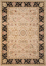 Ziegler Black Designer Oriental Area Rug - Modern Rug Importers