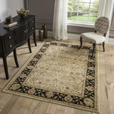 Ziegler Black Designer Oriental Area Rug - Modern Rug Importers