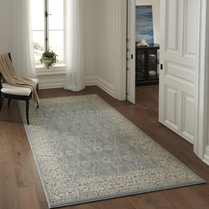 Ziegler Blue Designer Oriental Area Rug - Modern Rug Importers