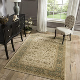 Ziegler Green Designer Oriental Area Rug - Modern Rug Importers