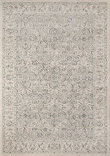 Ziegler Ivory Designer Damask Area Rug - Modern Rug Importers