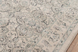 Ziegler Ivory Designer Damask Area Rug - Modern Rug Importers