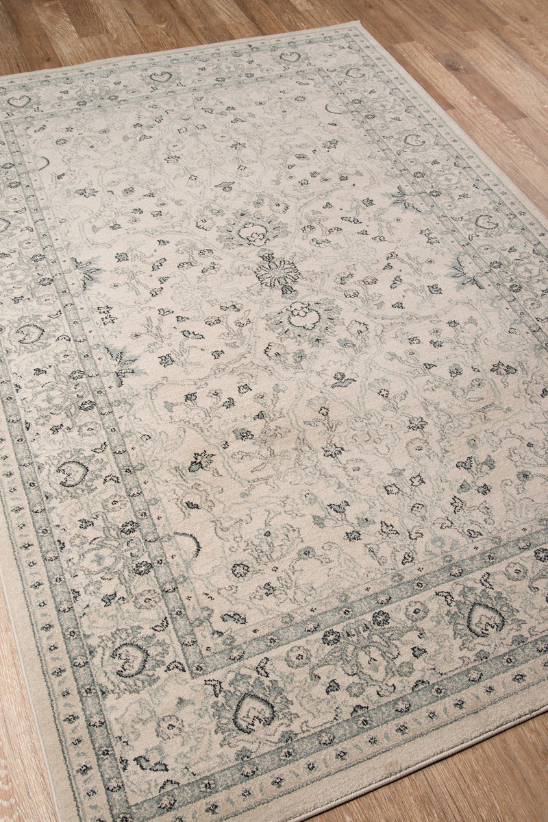 Ziegler Ivory Designer Oriental Area Rug - Modern Rug Importers