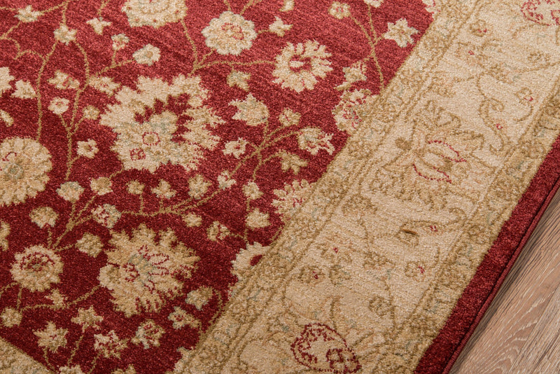 Ziegler Red Designer Oriental Area Rug - Modern Rug Importers