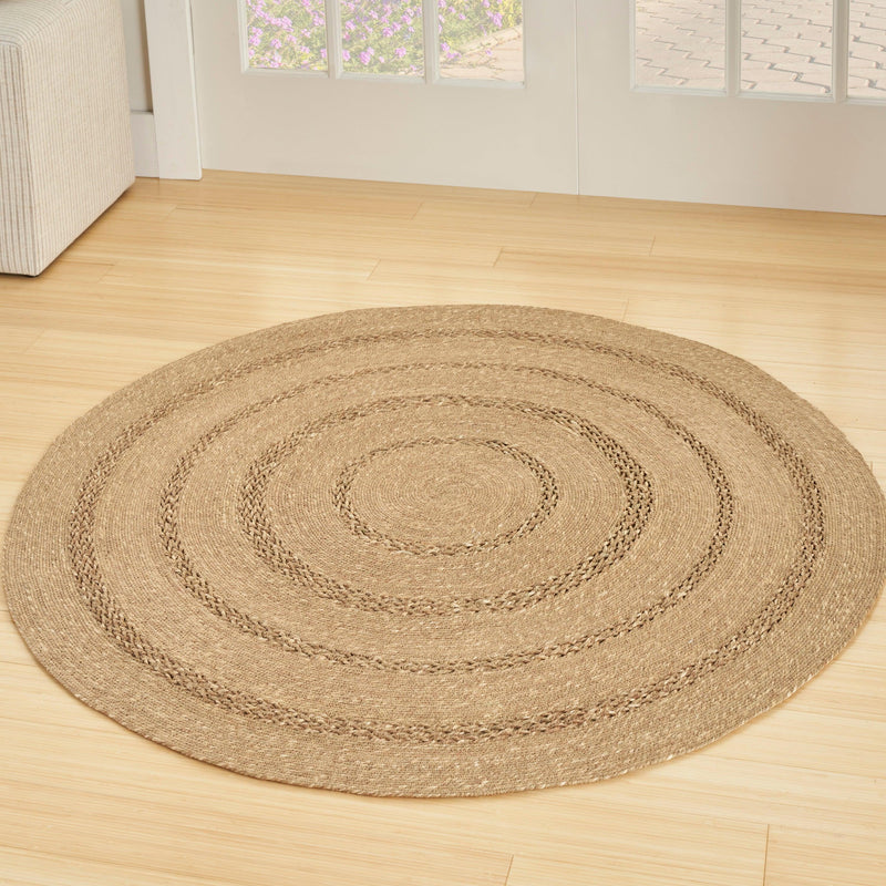 Nourison Natural Seagrass NSG01 Natural Outdoor Rug