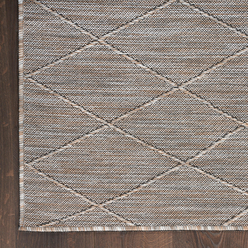 Nourison Washable Solutions WSL01 Grey/Mocha Modern Rug