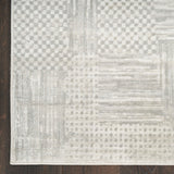 Nourison Glitz GLZ09 Silver Grey Modern Indoor Rug