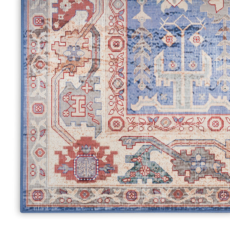 Nourison Vintage Home VNH02 Blue Bohemian Indoor Rug