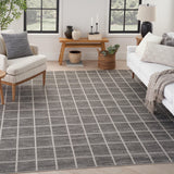 Nourison Serenity Home SRH05 Grey Ivory Modern Indoor Rug