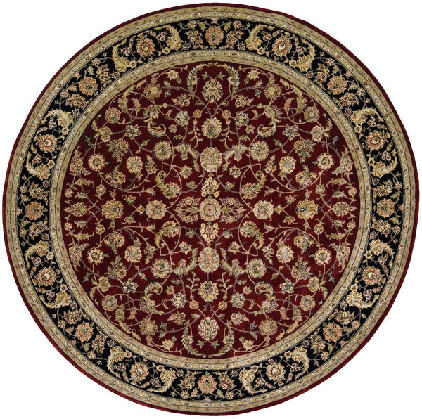 N N 2000 Burgundy Traditional Indoor Rug